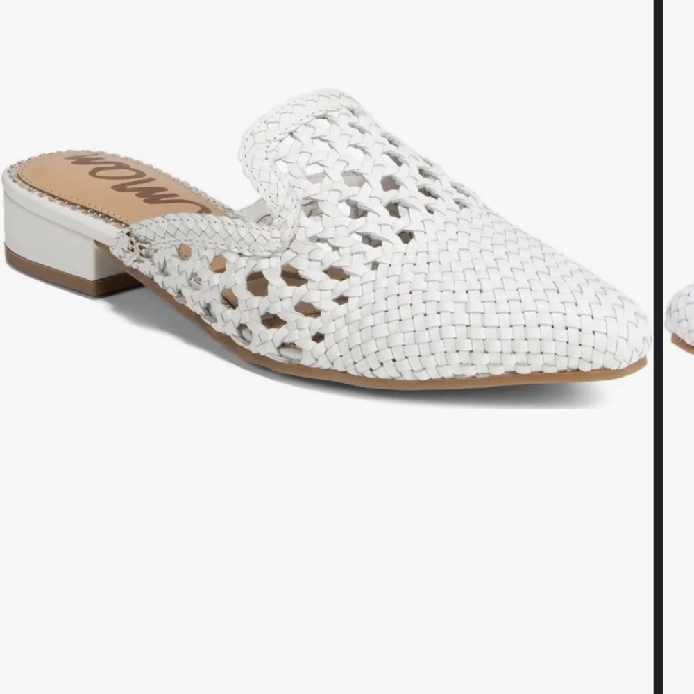 Sam Edelman Womens Clara Mules White Size 7